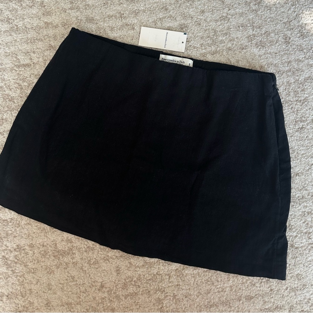 NWT Abercrombie Linen Blend Skort